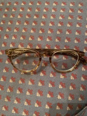 Warby Parker Percey Eyeglass Frames 48-20-140 Brown Crystal
